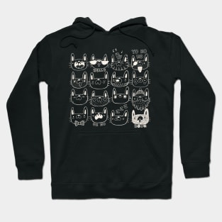 Whimsical cats Hoodie